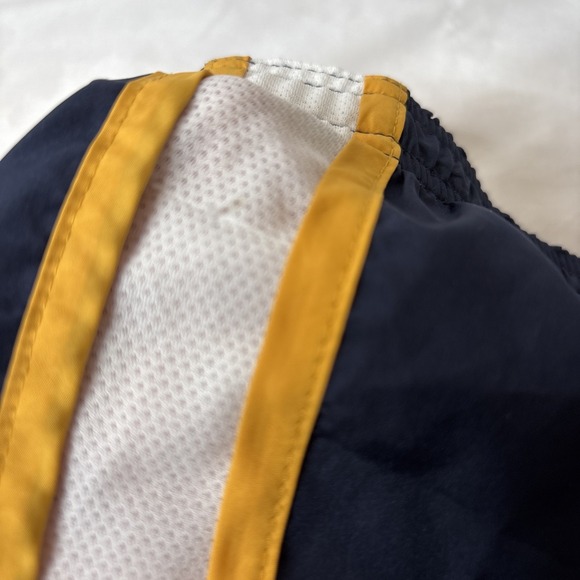 Victoria's Secret PINK Womens XS Athletic Running Jogging Gym Shorts Blue Yellow - Picture 11 of 11